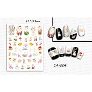 3D Nail Stickers - CA-004
